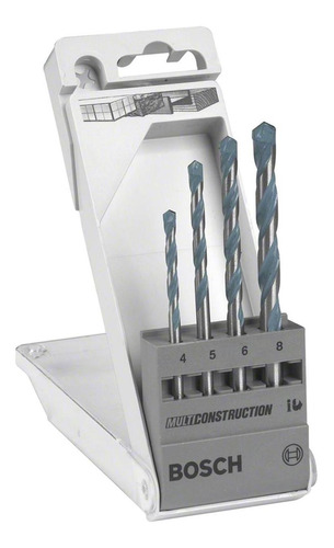 Brocas Multiconstruccion Set. 4-5-6-8 Bosch