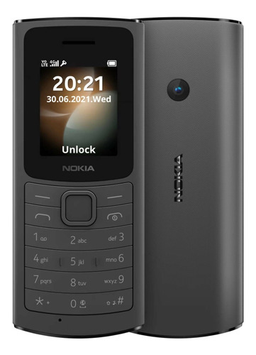 Nokia 110 4G 128 MB Preto 48 MB RAM 