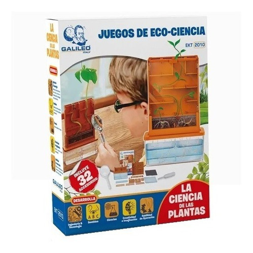 Galileo - Juego De La Ciencia De Las Plantas - 8 Años+