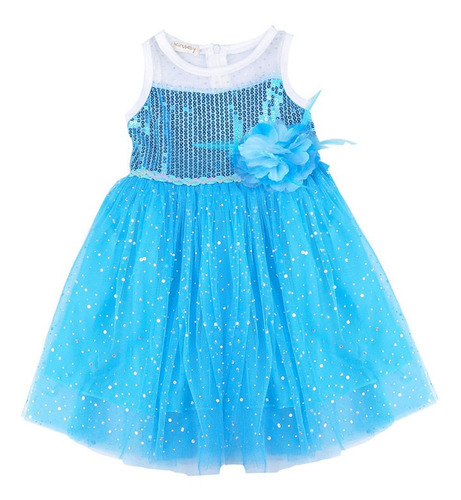 Bebé Niños Niñas Princesa Floral Vestidos Para Fiesta Cos