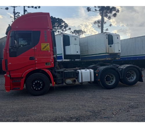 Iveco Hi Way 440 6x2 Ano 2014 Teto Alto Completo Único Dono