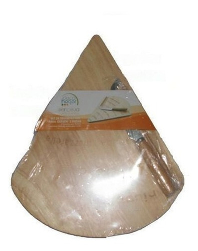 Tabla Madera Para Queso + Cuchillo Hogar Cocina Chef