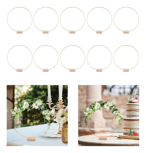 Centro De Mesa Bn Con Forma De Anillo Floral De 30 Piezas, 1