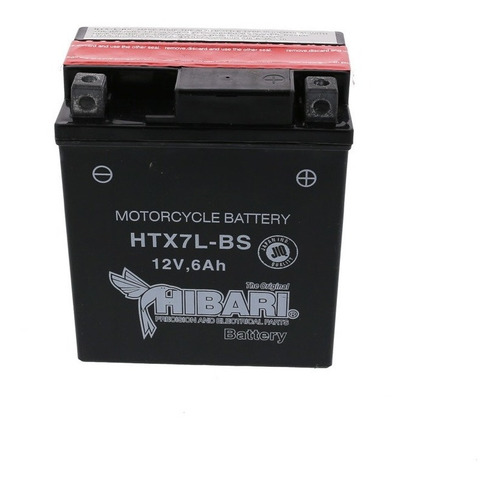 Bateria Hibari Moto Ytx7l-bs Lifan Lf 150gy/enduro