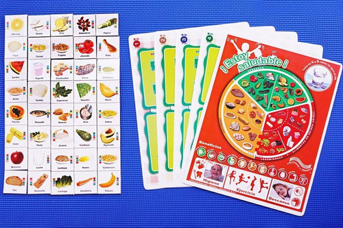 Juego Cartas Aprende A Comer Interactivo Educativo En Grupo