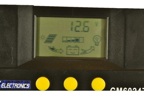 Imagen 2 de 9 de Regulador Panel Solar 60a Ltc Electronics Display Lcd Ef