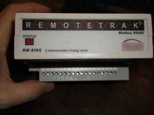 Nib Sixnet Rm-8ins-u Remotetrak Input Module W/ Base (12 Ddc