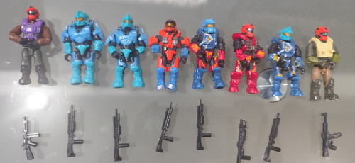 Halo Mega Construx Lote 8 Pz Con 8 Armas (Usado)