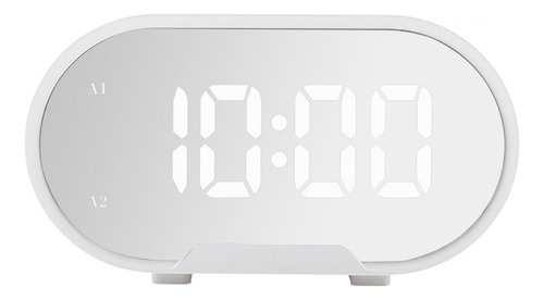 Reloj Despertador Digital, Reloj Pequeño, Mesa De Blanco