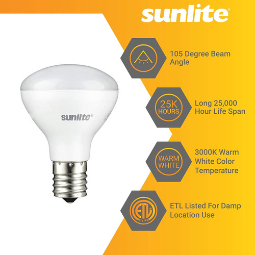 Mini Bombillas Led R14 E17 De 250 Lúmenes Y 3000 K