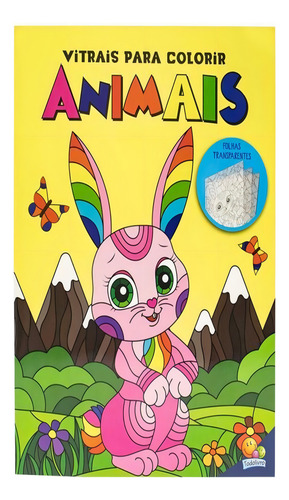 Vitrais Para Colorir - Animais: Vitrais Para Colorir - Animais, De Tulip Books. Editora Todolivro, Capa Mole, Edição 1 Em Português, 2023