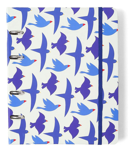 Caderno Criativo Argolado Litoral 17x24 Revoada Off White