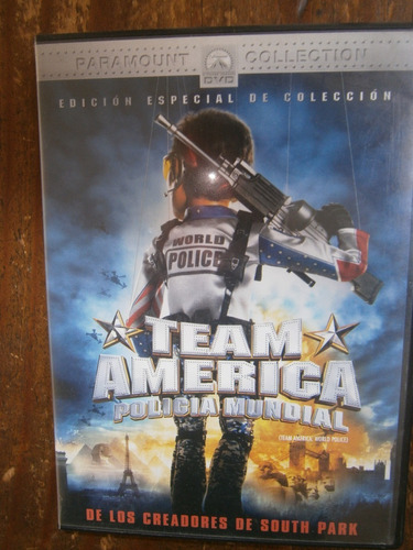 Team America Policia Mundial Dvd Marionetas 2004 South Park