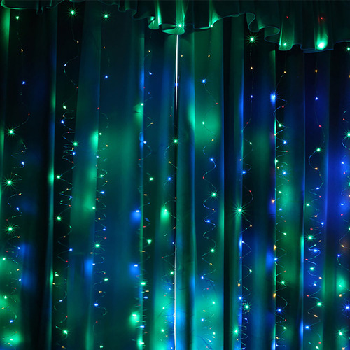 Cortina De Luces Usb Para Fiesta, Boda, 300 Led, Home Wi