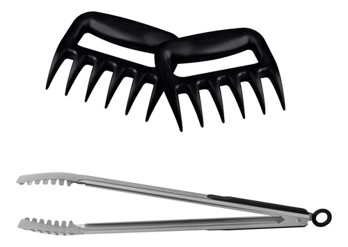 Set Pinza + Garra De Oso Tramontina Black Carne Asado