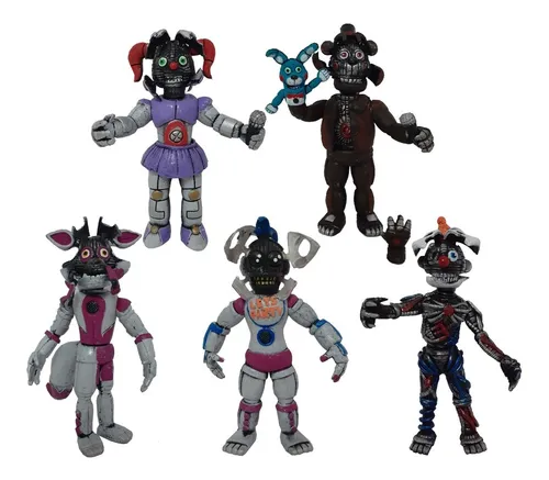 Sister Location Five Nights At Freddy s 5 Personajes Bootleg