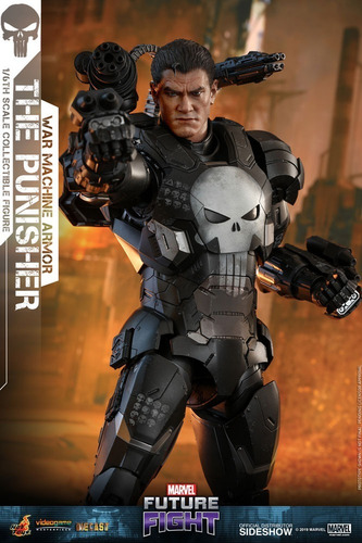 The Punisher War Machine By Hot Toys 1/6 (lucasar) En Stock