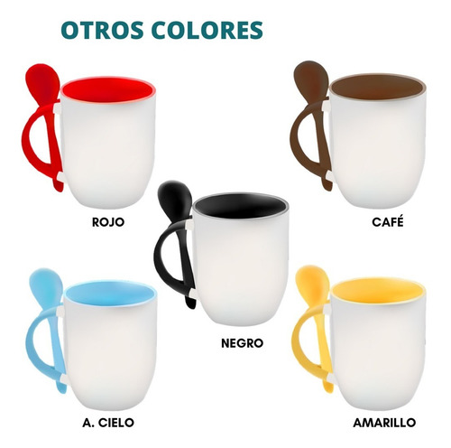 Taza Personalizada Té Con Cuchara