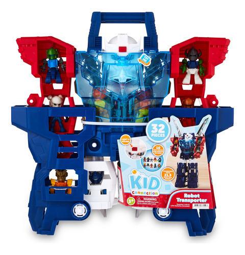 Kid Connection Transformando El Robot Con Luces Y Sonido