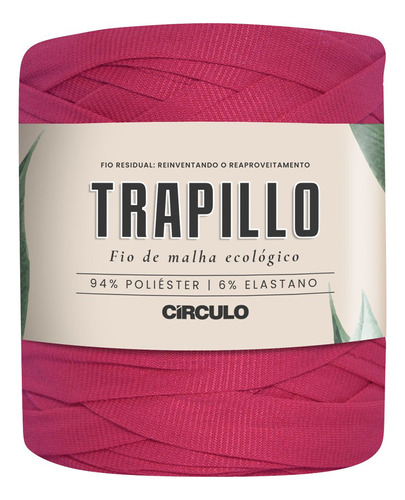 Fio De Malha Trapillo Residual Ecológico 25mm 160gr Circulo Cor Tutti Frutti - 6156