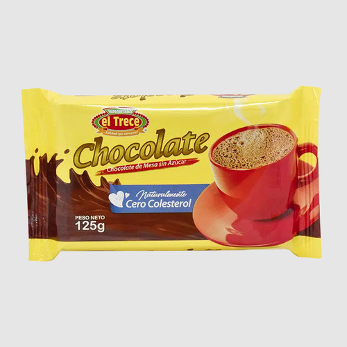 Chocolate De Mesa Sin Azucar 125g