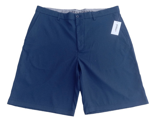 Short Casual Azul Marino Greg Norman Talla 38 Poliester 