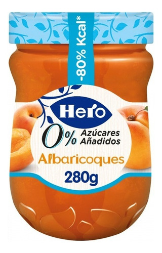 Mermelada Hero Sabor Albaricoques 280g