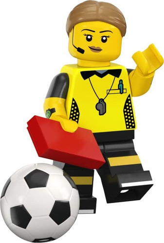 Árbitro De Fútbol Coleccionable De Minifiguras Lego De La Se