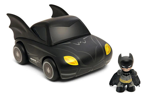 Mezco Mez-itz Dc Universe Batimovil Batmobile Y Batman