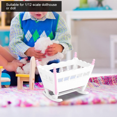 Cuna De Bebé En Miniatura, Casa De Juegos, Juguete, Accesori