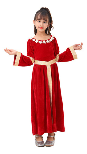 Nuevo Disfraz De Princesa Medieval For Niños Y Niñas, Exóti