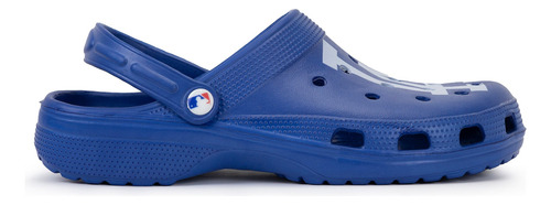 Sandalias Fexpro Hombre Mlb Clogs Dodgers Los Angeles Azul