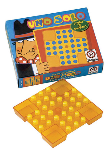 Juego De Mesa Uno Solo Ingenio Original Ruibal 