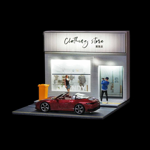 1/64 Diorama De Diorama Diorama Diorama Mini Building Model