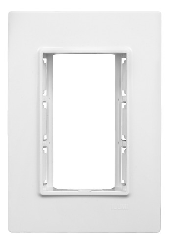Kit Placa E Espelho 4x2 + 3 Interruptores Paralelos Vivaz