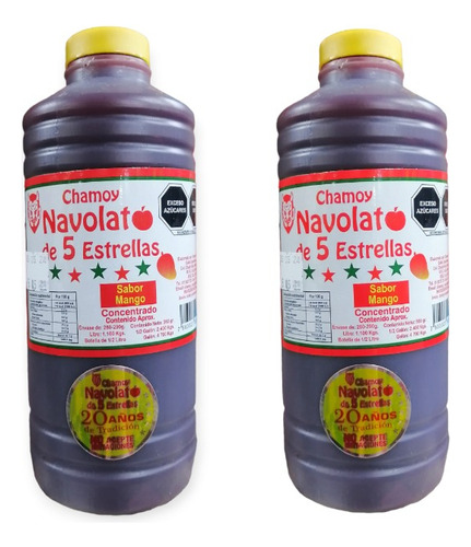 Chamoy Navolato Sabor Mango (2 Litros )