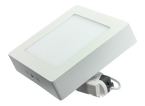 2 Panel Lampara Led Cuadrado 18w Superfial Techo  Luz Cálida