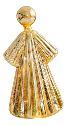 Escultura De Ángel De Cristal Decorativa, Figura De L Oro