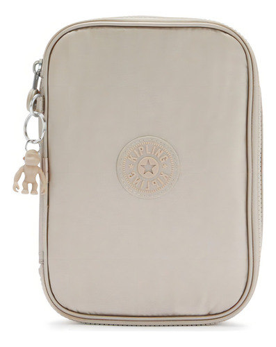 Estuche Kipling para 100 bolígrafos, color dorado