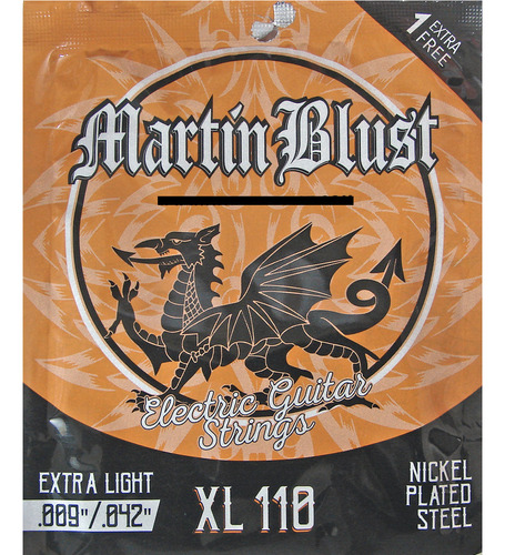 Encordado Martin Blust Xl110 009 - 042 Guitarra Electrica