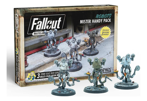 Miniaturas Modiphius Fallout Wasteland Warfare Mister Handy