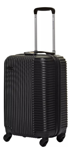 Mala De Viagem Bordo Classy 20 Com Rodas 360° 38 L Preto Sestini
