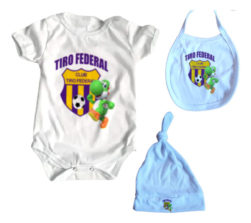 Ajuar Ropa Bebe X3 Prendas  Tiro Federal Bahia Blanca