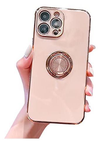 Funda Para iPhone 15 Plus Rosa 6.7 PuLG Piel Sintetica -2