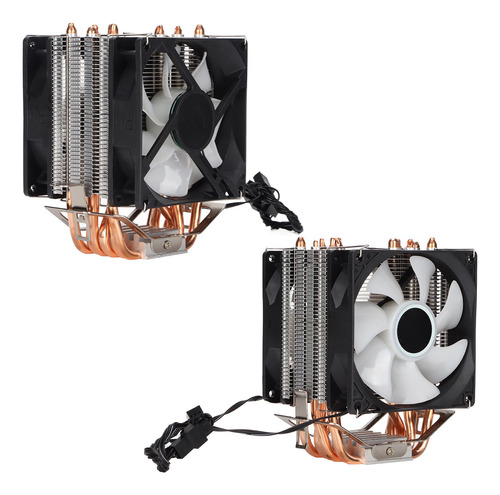 Enfriador De Cpu De Seis Tubos, Tecnología Precisa De Contac