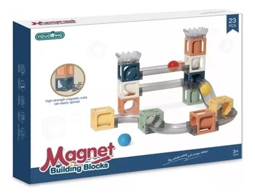 Bloques De Construccion Magnetico 23 Piezas Niños