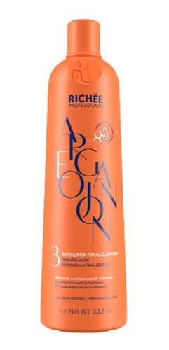 Richée Argan E Ojon Máscara Finalizadora 1kg Passo 3