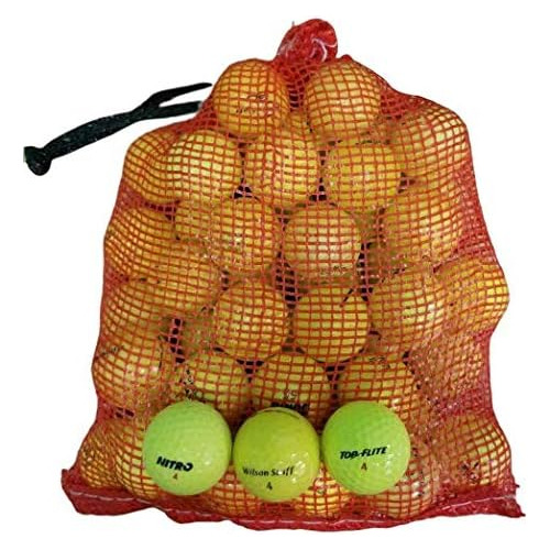 Pelotas De Golf Recicladas De Diversas Marcas Bolsa De ...