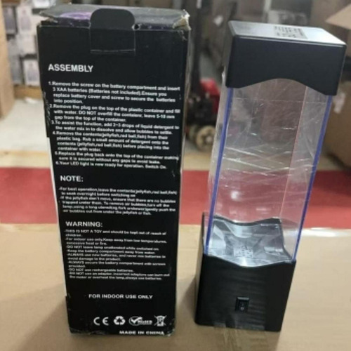 Lámpara De Medusas Sala Sensorial Led Liquido Lícula