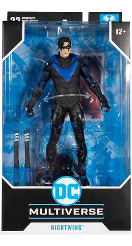 Figura Dc Gotham Knight Nightwing 17 Cm Articulado Jeg 15366